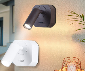 FW283 SCF кофе песок LED 4200K 3W 66*66*65