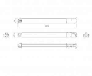 Трековый светильник Technical TR000-1-10W3K-W