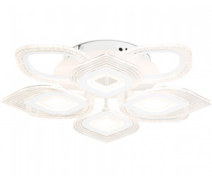 FA4294/4+4 WH белый 128W 3000K/4200K/6400K D555*120 (ПДУ ИК)