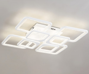 FA4423/4+4 WH белый 150W 3000K+6400K/4200K/6400K+3000K 580*580*120 (ПДУ ИК)