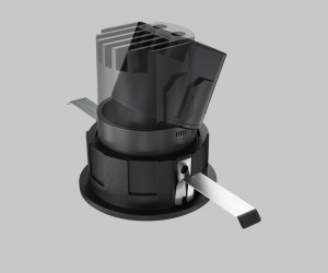 Встраиваемый светильник Technical DL057-7W4K-B