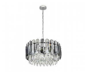 TR5069/6 CH/SM/CL хром/дымчатый/прозрачный E14/6 max 40W D500*950