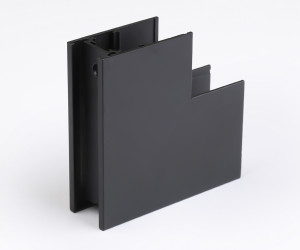 GL3378 BK черный коннектор угловой внутренний для накладного шинопровода 85*85*H26.9