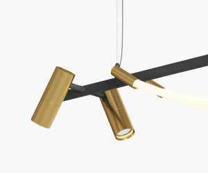 Подвесной светильник Maytoni MOD166PL-L30GB3K