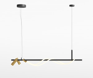 Подвесной светильник Maytoni MOD166PL-L30GB3K