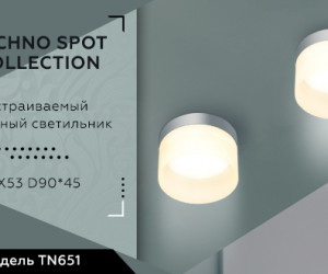 TN651 CH хром GX53 D85*100