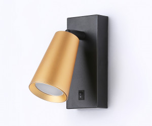 TA13142 BK/GD черный/золото GU10 max 12W 140*60*90