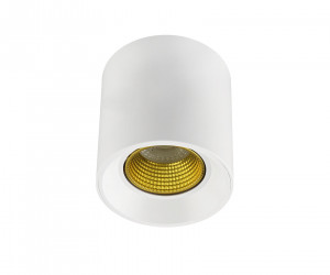 DK3090-WH+YE Светильник накладной IP 20, 10 Вт, GU5.3, LED, белый/желтый, пластик