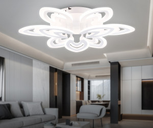 FA4547/3+3 WH белый 3000K-6400K 113W 650*470*110 (ПДУ ИК)