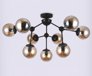 TR9018/9 DCF/TI темный кофе/янтарь E14 max 40W D830*440