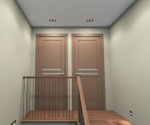 DK3072-BBR Встраиваемый светильник, IP 20, 10 Вт, GU5.3, LED, черный/бронзовый, пластик