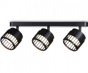 TN71168/3 BK черный GX53/3 400*100*125