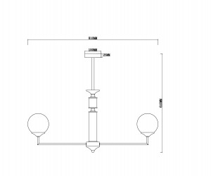 Люстра Freya FR5185PL-08BS