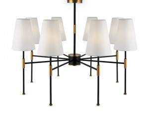 Люстра Freya FR5196PL-08BBS