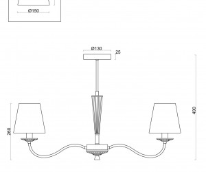 Люстра Freya FR2027PL-07BS