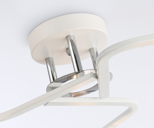 TR303217/3 WH/CH/SM белый/хром/дымчатый E27*3 max 60W D540*250