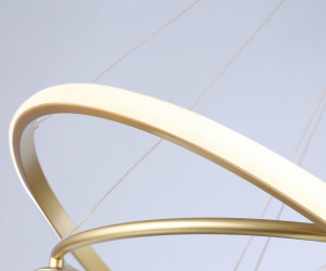 FL66324/1+4 GD золото 69W 3000K-6400K+G9/4 D600/400*1200 (ПДУ ИК)