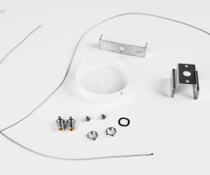 GL7032 WH белый подвес для трекового шинопровода 1 м