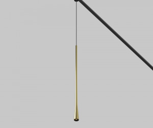 Трековый подвесной светильник Technical TR168-1-7W3K-M-BS