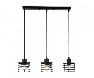 TR8075/3 BK черный E27*3 max 40W 582*120*1040