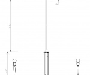 Подвесной светильник Freya FR5253PL-08N