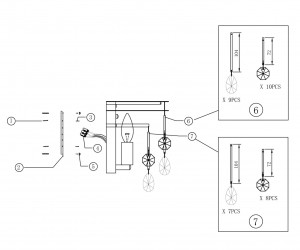 Настенный светильник (бра) Maytoni MOD091WL-01CH