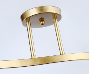 TR303119/2 CGD/FR золото/белый матовый E27/2 max 40W 500*120*300