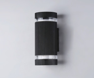 ST2562/2 BK/CL черный/прозрачный IP54 GU10/2 max 35W 235*100*65