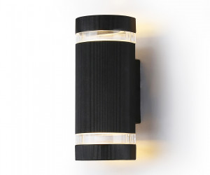 ST2562/2 BK/CL черный/прозрачный IP54 GU10/2 max 35W 235*100*65