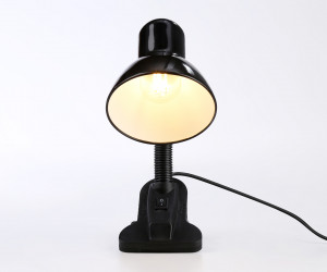 DE7710 BK черный E27 max 40W