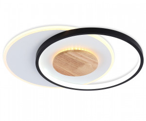 FL4789 WH/BK/WD белый/черный/дерево 54W 3000-6000K 460*365*45 (без ПДУ)