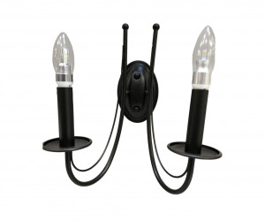 Настенный светильник PL9552-2W BK 000067339