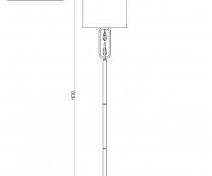 Напольный светильник (торшер) Freya FR1007FL-01BS