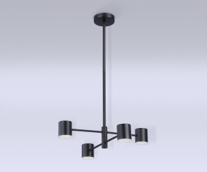 FL51707/4 BK черный 3000K/4200K/6400K 20W D500*780 (Без ПДУ)