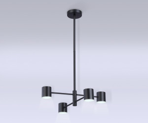 FL51707/4 BK черный 3000K/4200K/6400K 20W D500*780 (Без ПДУ)