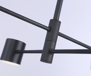 FL51707/4 BK черный 3000K/4200K/6400K 20W D500*780 (Без ПДУ)