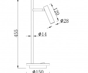 Настольный светильник Maytoni Z010TL-L8W3K