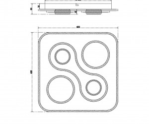 Потолочный светильник Freya FR6049CL-L95W