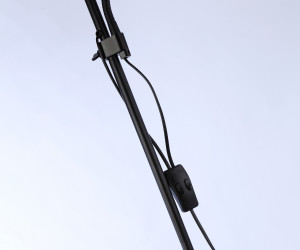 TR97629/2 BK черный E27+E14 max 40W D245/100*1770