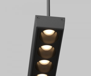 Трековый подвесной светильник Technical TR169-1-52W3K-M-B