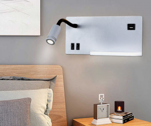 FW292 GR/BK серый/черный LED 4200K 5W+3W 260*150*110