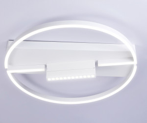 FL51459/1+1 WH белый 72W 3000K-6400K+4200K D600*110 (ПДУ РАДИО 2.4G)