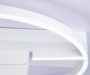 FL51459/1+1 WH белый 72W 3000K-6400K+4200K D600*110 (ПДУ РАДИО 2.4G)