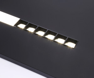 DPS1071 BK черный 48W 4000K 175-265V IP20 4080LM 595*595*14