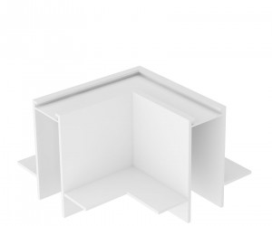 TR2112-WH Угол потолок-потолок встраиваемый под ГКЛ SMART, белый