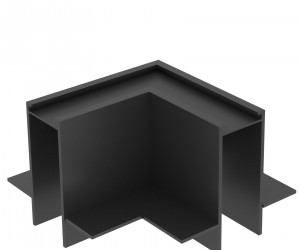 TR2112-BK Угол потолок-потолок встраиваемый под ГКЛ SMART, черный