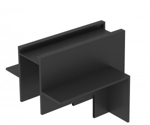 TR2118-BK Угол стена-потолок встраиваемый под ГКЛ SMART, черный