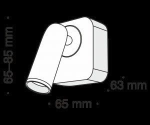 Настенный светильник (бра) Technical C039WL-L3W3K