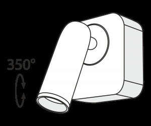 Настенный светильник (бра) Technical C039WL-L3W3K