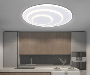 FA7707 WH белый 3000K-6400K 62W D470*55 (ПДУ РАДИО 2.4G)